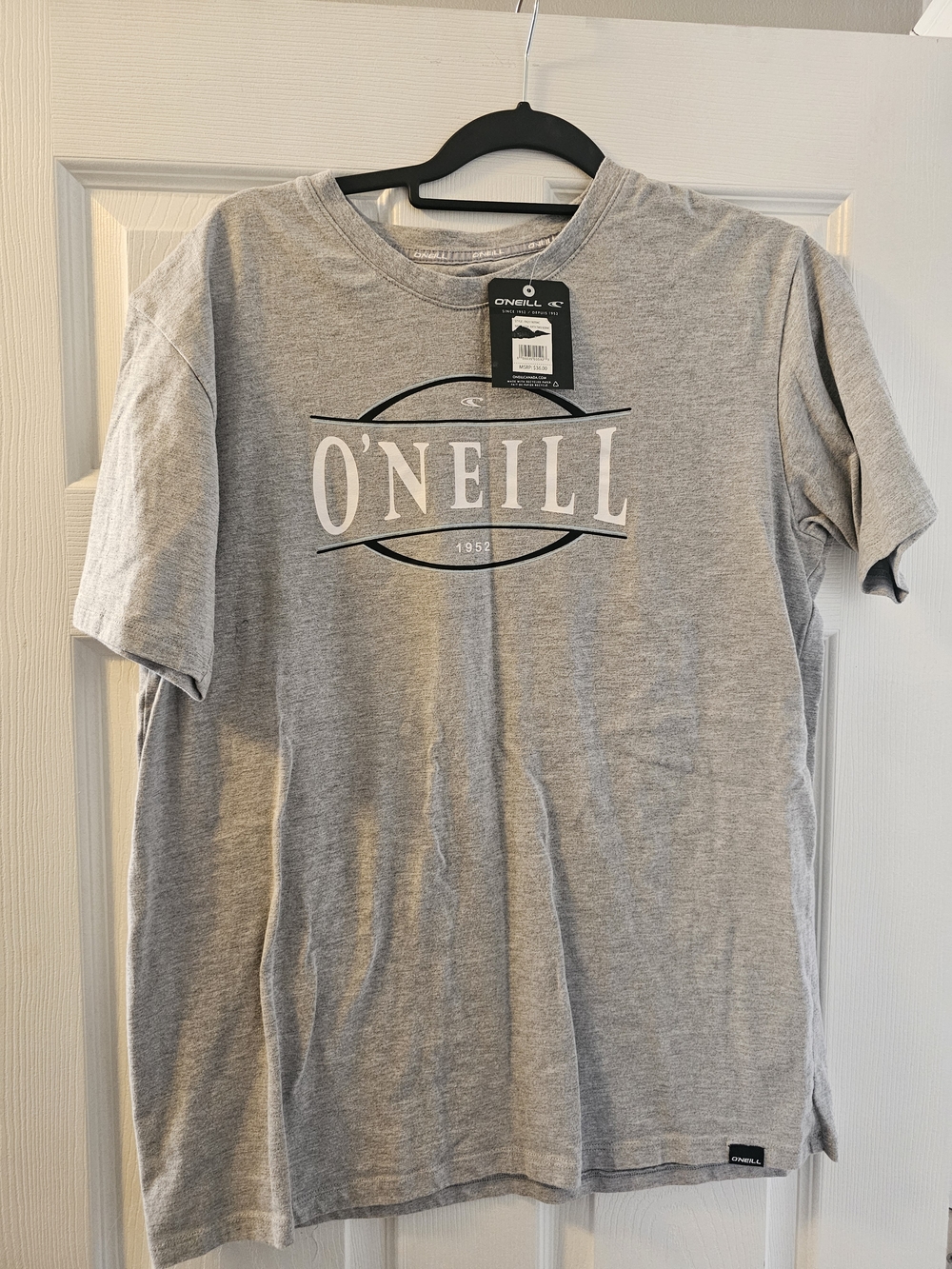 O'NEILL Gray Short Sleeve Logo Tee